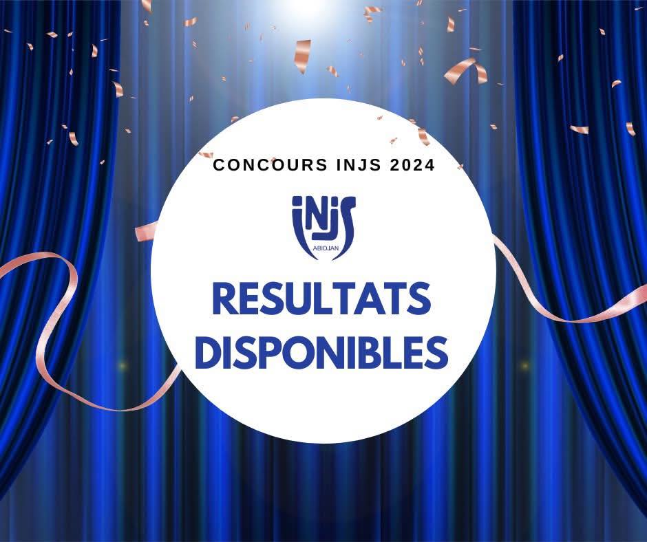 Résultats INJS 2024: liste des admis disponible en ligne © Crédit photo DR