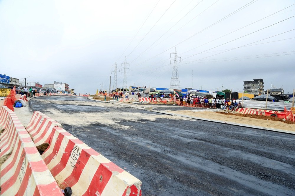 Le carrefour Zone en bas, situé à proximité du marché Gouro à Yopougon, sera inaccessible aux usagers du 2 avril au 31 mai 2025 © Crédit photo DR