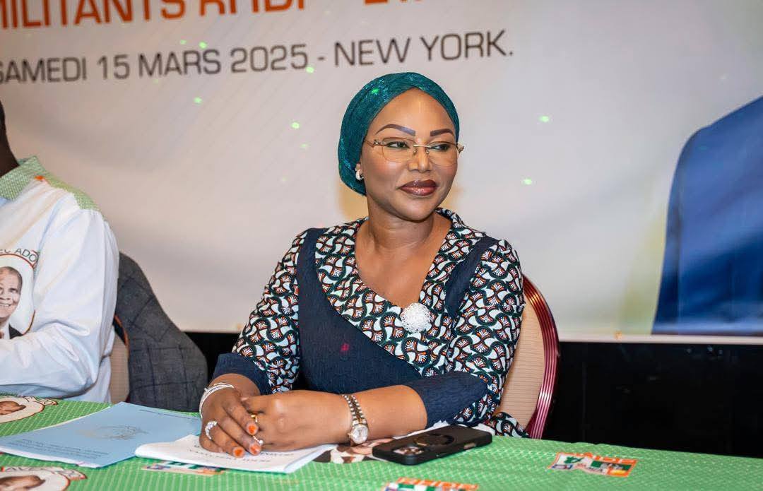 La ministre Nassénéba Touré a présidé une rencontre de remobilisation des militants du RHDP aux États-Unis