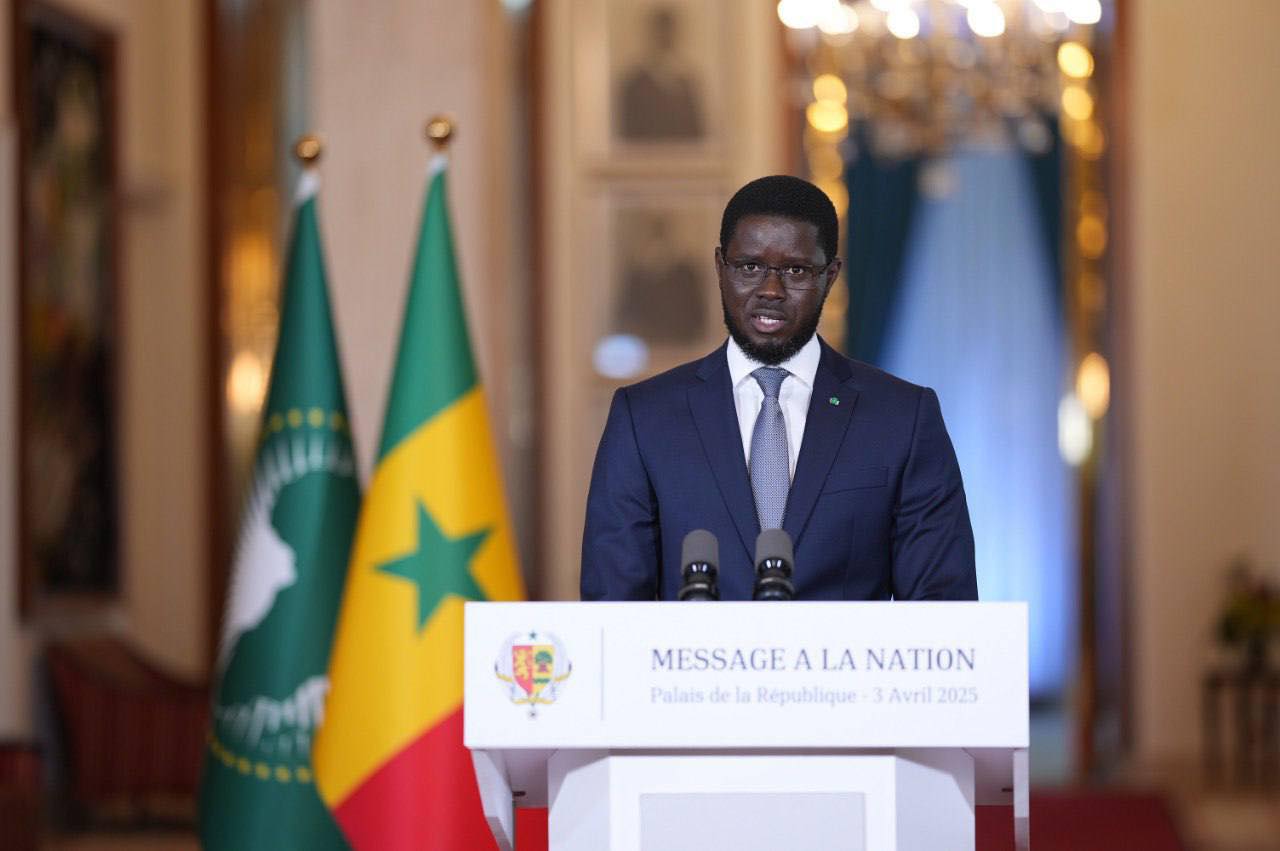 Le président sénégalais Bassirou Diomaye Faye a évoqué le 4 avril 2025  une possible sortie unilatérale du franc CFA © Crédit photo DR