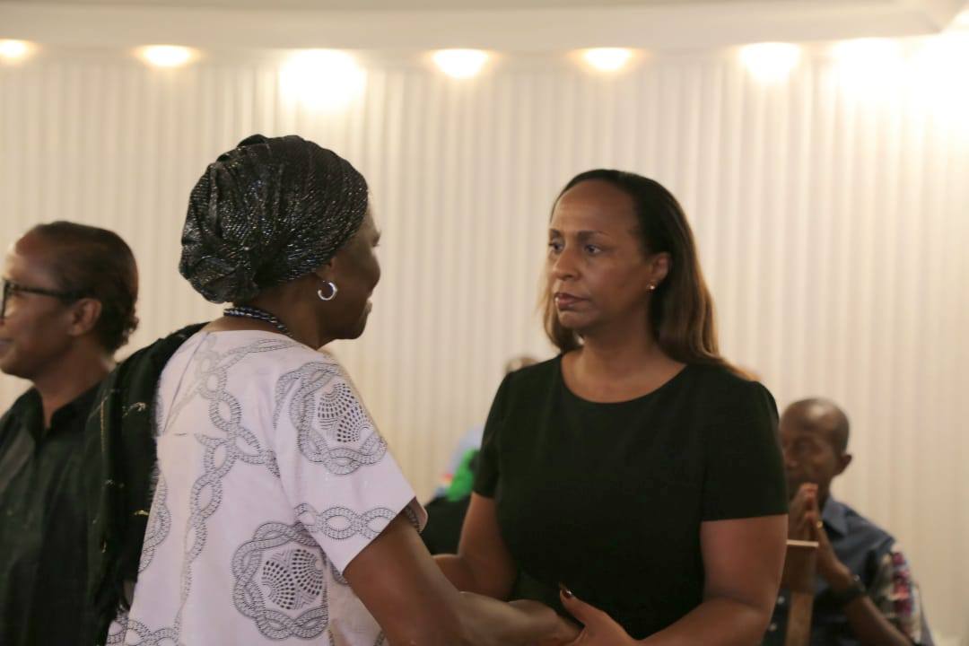 Décès de Jacqueline : Simone Gbagbo au domicile de Georges Ouégnin © Crédit photo DR Décès de Jacqueline : Simone Gbagbo au domicile de Georges Ouégnin © Crédit photo DR