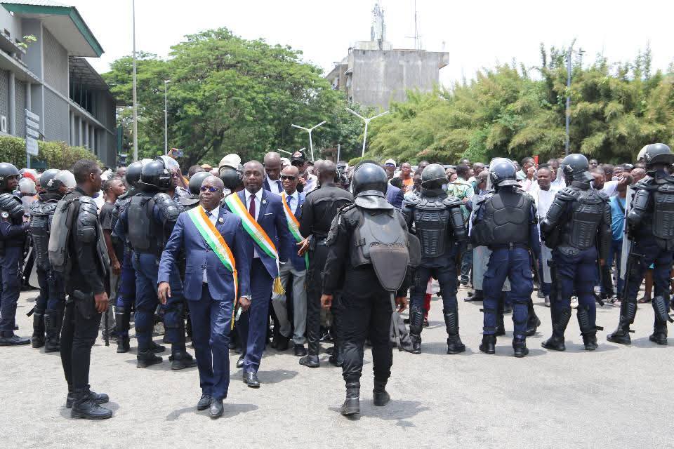 Revue presse ivoirienne du 24 avril 2025  © Crédit photo DR