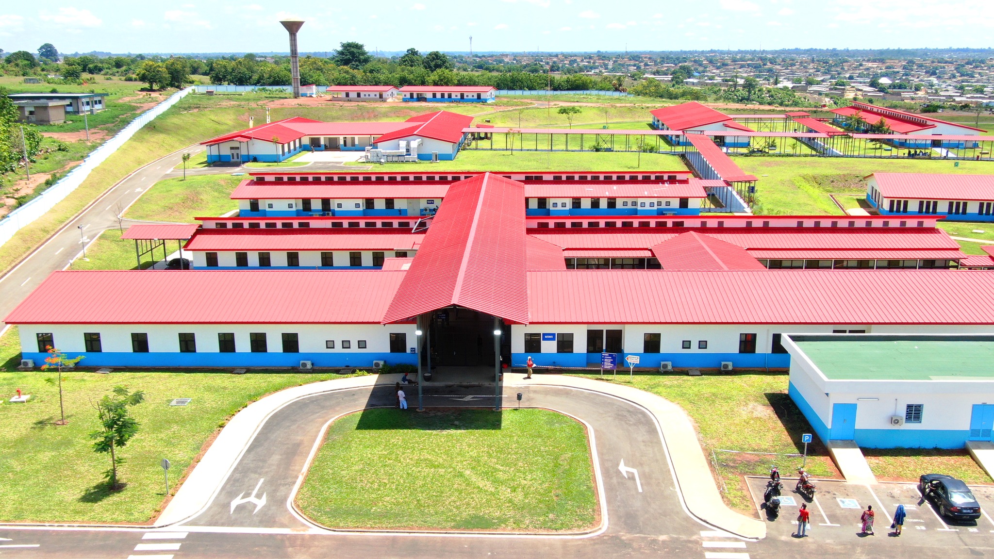 Le CHR de Bouaké sera inauguré le 28 avril © Crédit photo DR