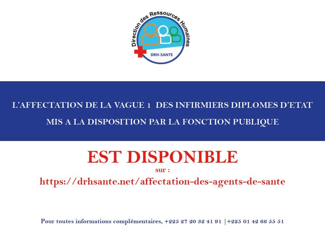 Les affectations des infirmiers diplômés d'État 2025 désormais disponibles © Crédit photo DR