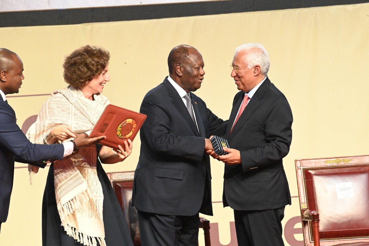 Palmarès du Prix Félix Houphouët-Boigny : António Costa rejoint les lauréats