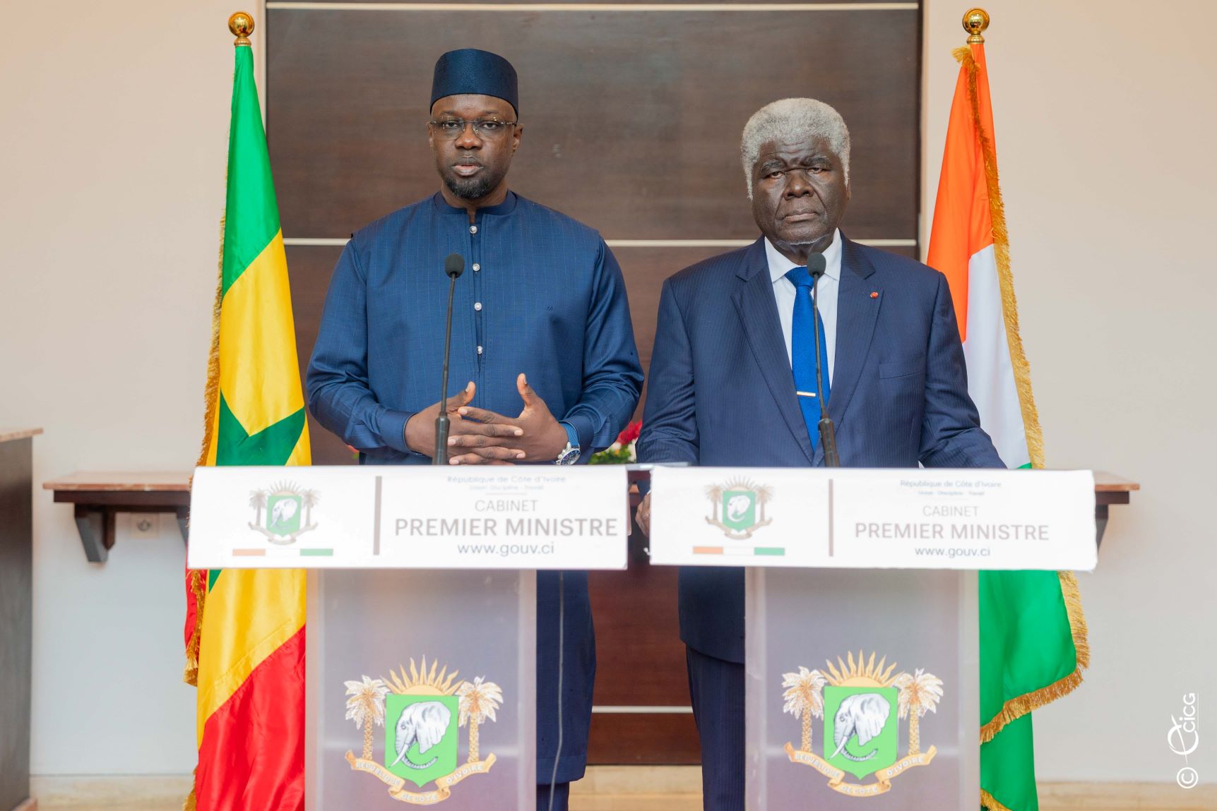 Côte d'Ivoire - Sénégal : 49 accords de coopération conclus depuis les indépendances © Crédit photo DR
