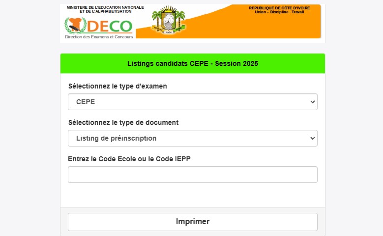 Résultats CEPE 2025 CI : consultez la liste des admis avec le numéro matricule © Crédit photo DR