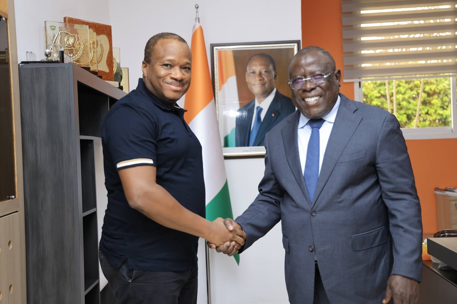 Pasteur Mohammed Sanogo chez Cissé Bacongo © Crédit photo DR
