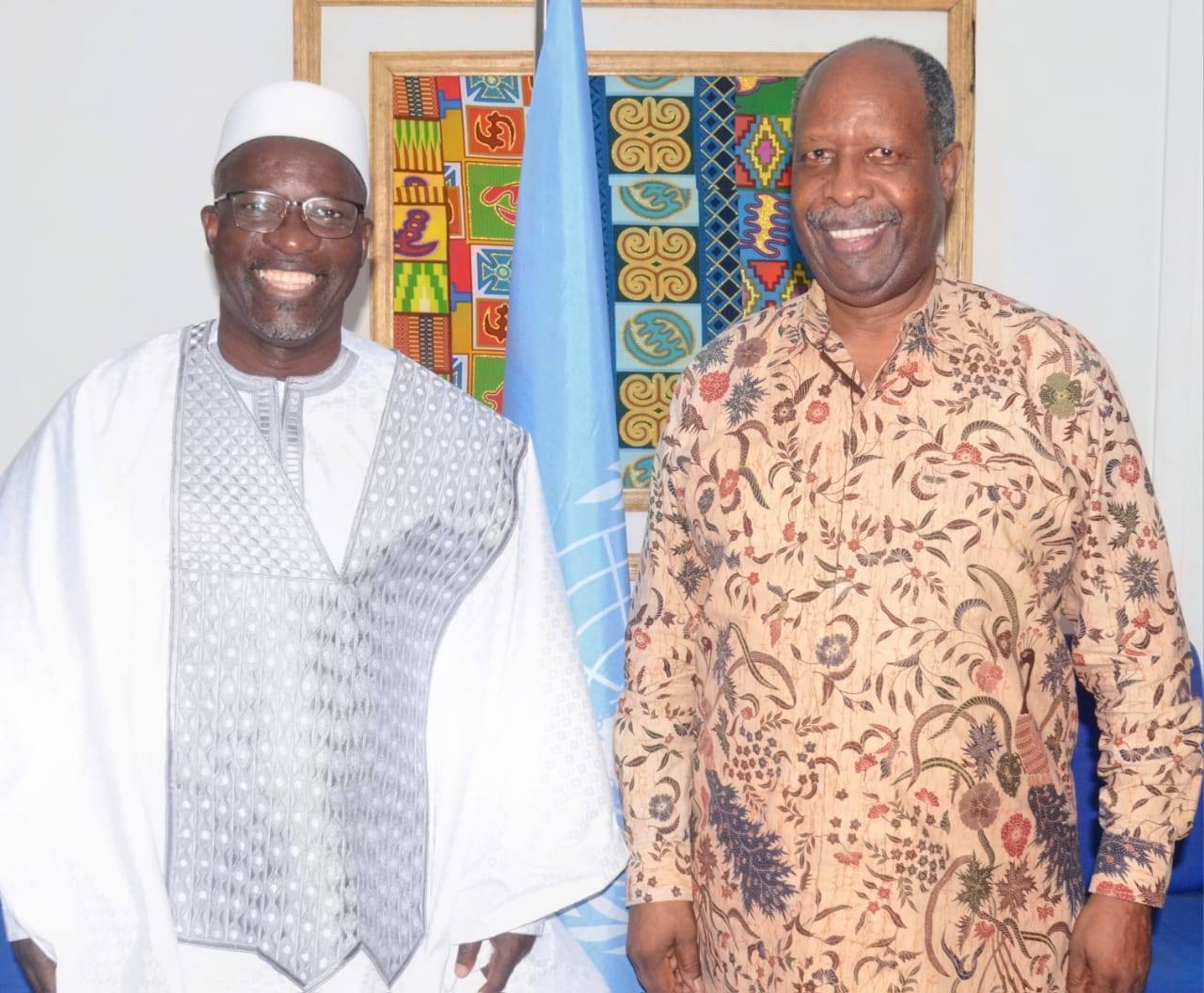 Blé Goudé radié de la liste électorale, rencontre Léonardo Santos Simao, représentant spécial du SG de l'ONU à Dakar © Crédit photo DR Blé Goudé radié de la liste électorale, rencontre Léonardo Santos Simao, représentant spécial du SG de l'ONU à Dakar © Crédit photo DR