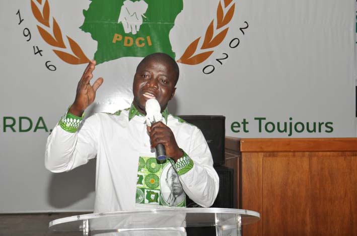 La jeunesse du PDCI appelle à la libération d'Innocent Yao et à la réintégration de Tidjane Thiam sur la liste électorale © Crédit photo DR