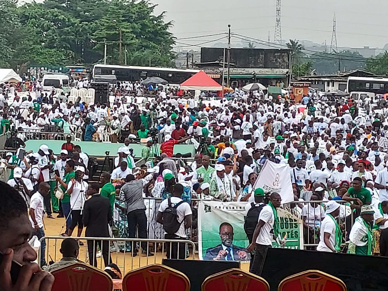 La marche du PDCI, prévue ce samedi 14 juin, entraînera des blocages sur plusieurs routes à Abidjan © Crédit photo DR La marche du PDCI, prévue ce samedi 14 juin, entraînera des blocages sur plusieurs routes à Abidjan © Crédit photo DR