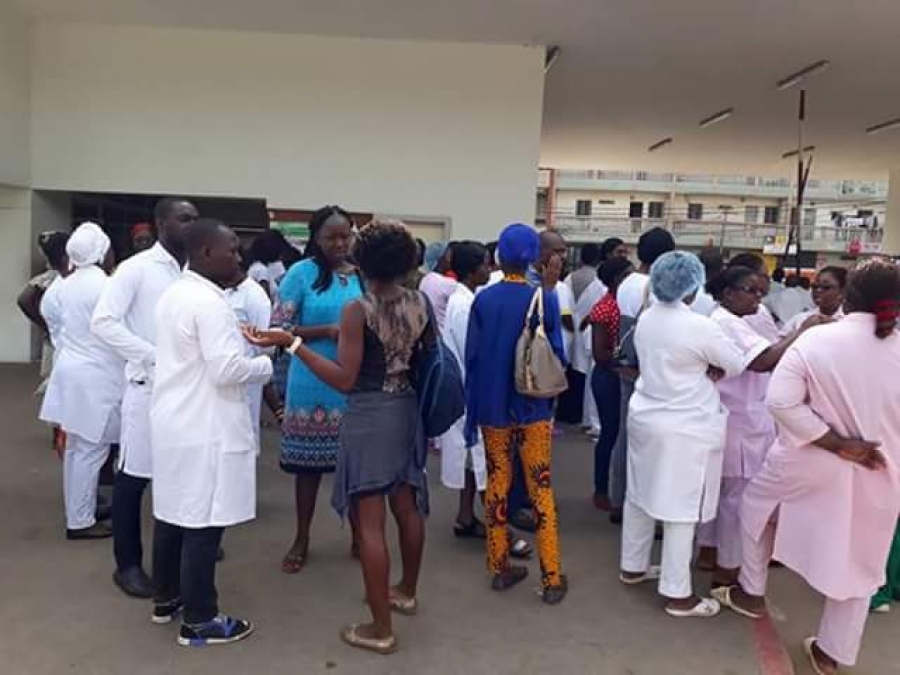 COALISANTE - Préavis de grève des agents de la santé en Côte d'Ivoire du 1 au 4 juillet 2025 © Crédit photo DR