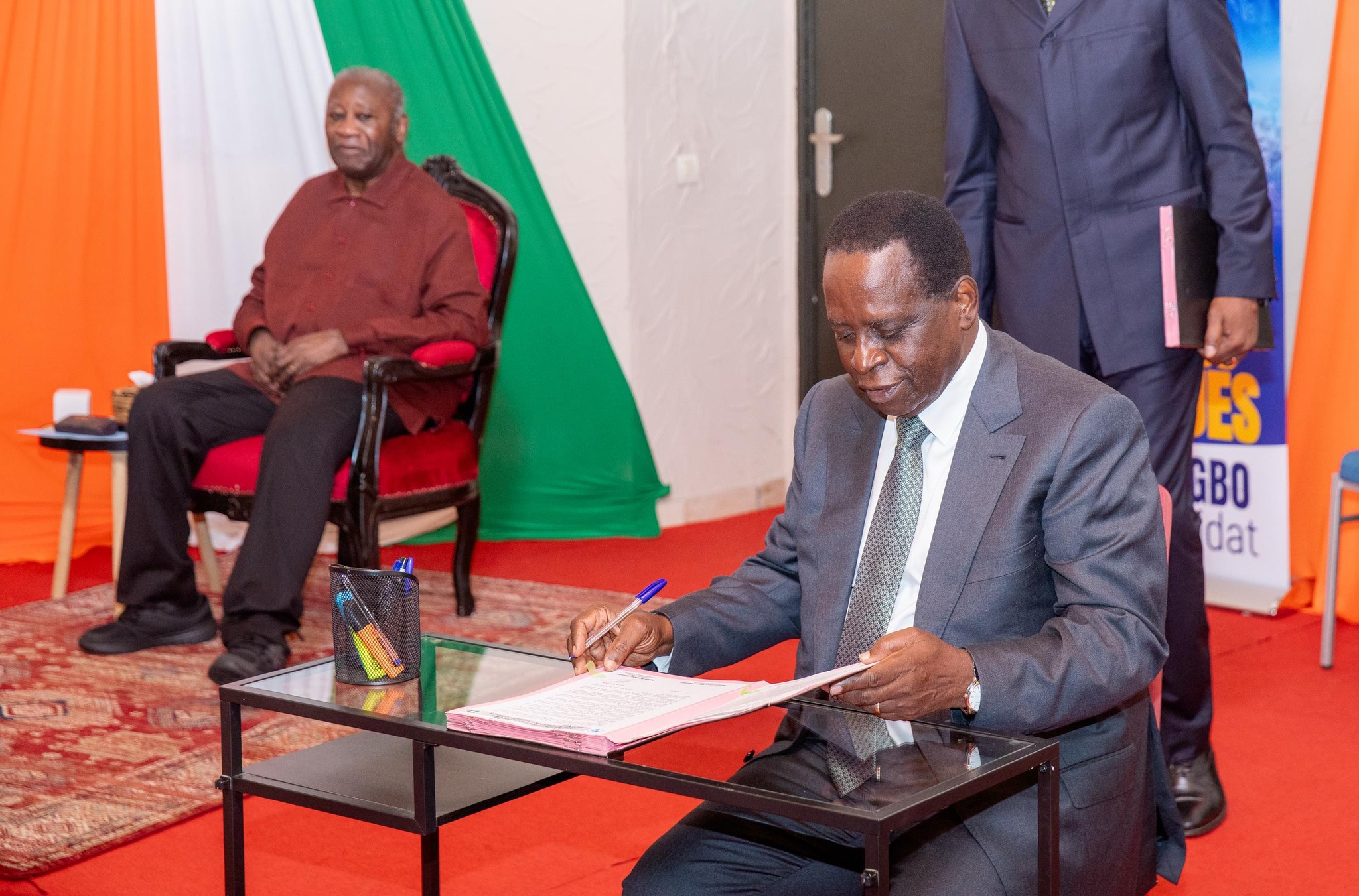 L'alliance entre le PPA-CI et le PDCI en Côte d'Ivoire contre les exclusions électorales 2025 a été lancée ce 17 juin avec le mouvement "Trop c'est Trop"  © Crédit photo DR L'alliance entre le PPA-CI et le PDCI en Côte d'Ivoire contre les exclusions électorales 2025 a été lancée ce 17 juin avec le mouvement "Trop c'est Trop"  © Crédit photo DR