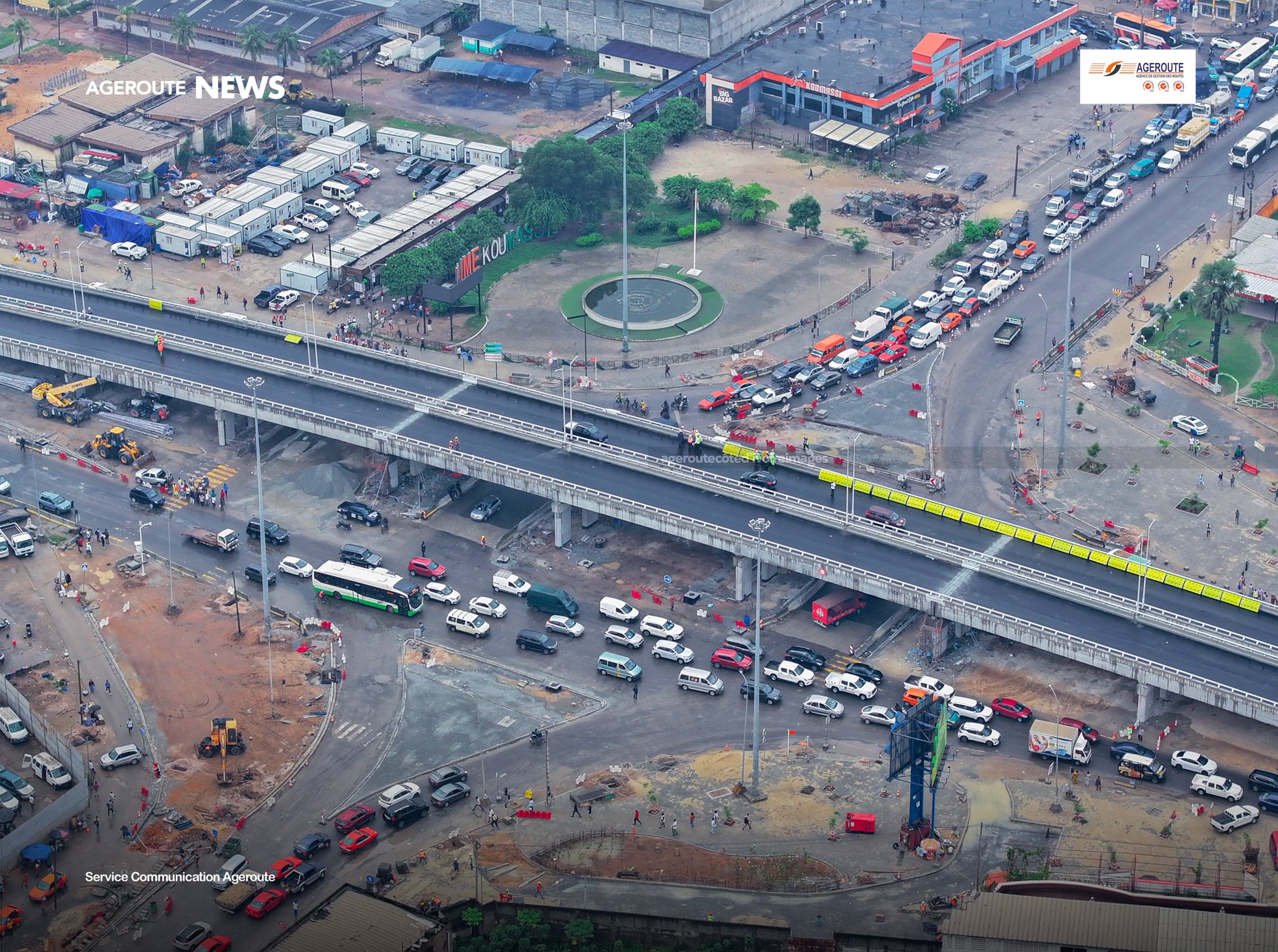 Plan de circulation spécial à Abidjan pour le Congrès RHDP ce 21 juin 2025 © Crédit photo DR