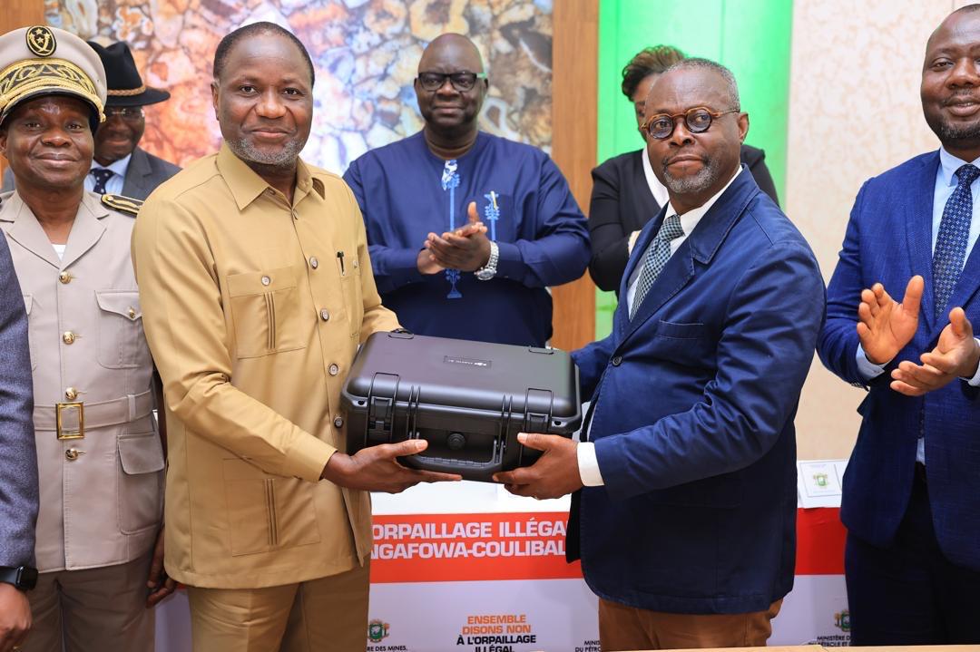 Trente drones déployés contre l'orpaillage illégal en Côte d'Ivoire © Crédit photo DR