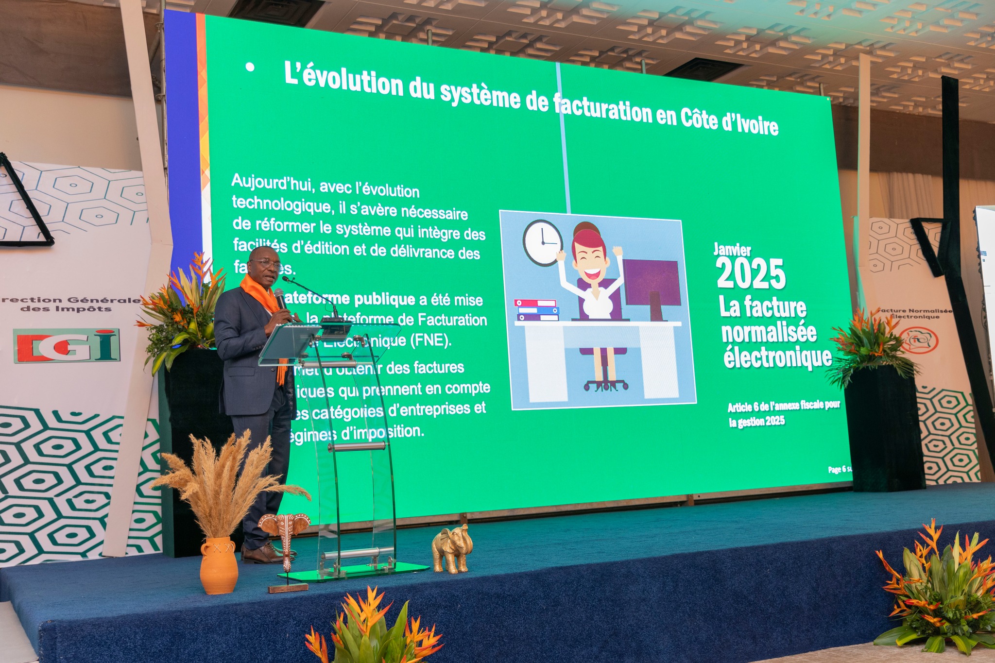 La Côte d'Ivoire lance sa facture normalisée électronique © Crédit photo DR