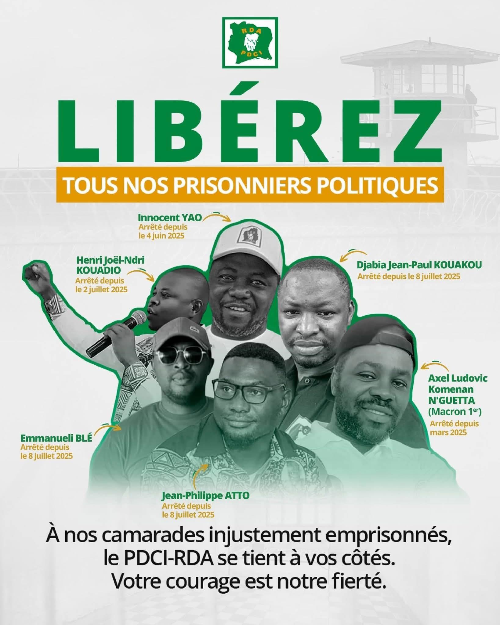 Affaire présumés prisonniers "politiques" du PDCI : beaucoup de zones d'ombre selon Jean Bonin