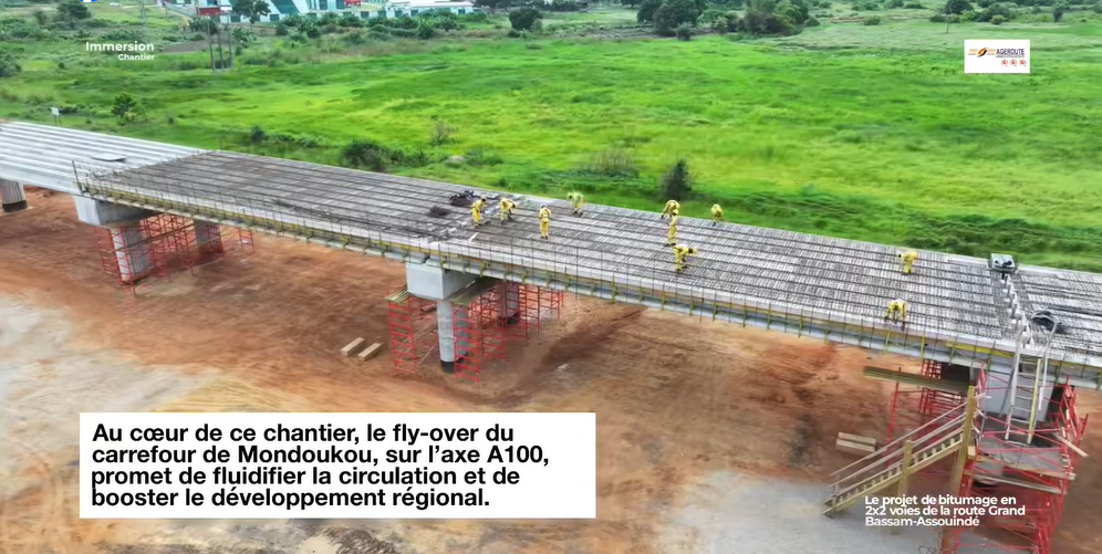 La mise en circulation de la route Grand Bassam-Assouindé se précise La mise en circulation de la route Grand Bassam-Assouindé se précise