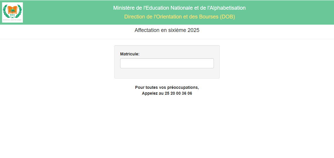 Résultats des affectations en sixième 2025 en Côte d'Ivoire disponibles © Crédit photo DR