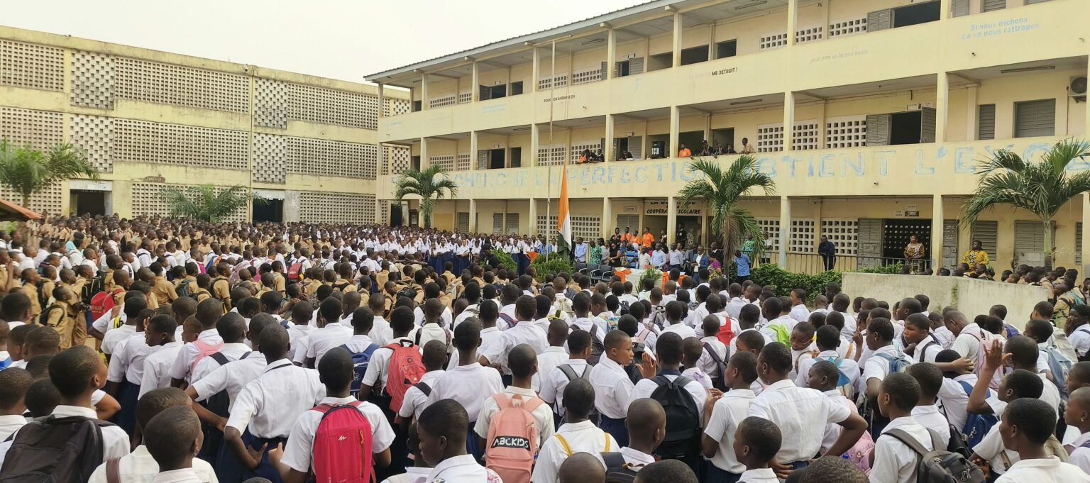 Réclamation des affectations 6ème 2025 en Côte d'Ivoire © Crédit photo DR