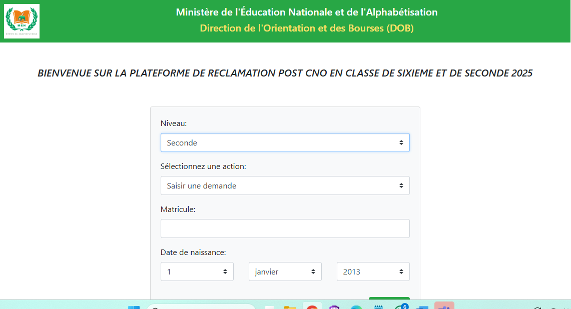 Réorientation seconde 2025 en Côte d'Ivoire © Crédit photo DR