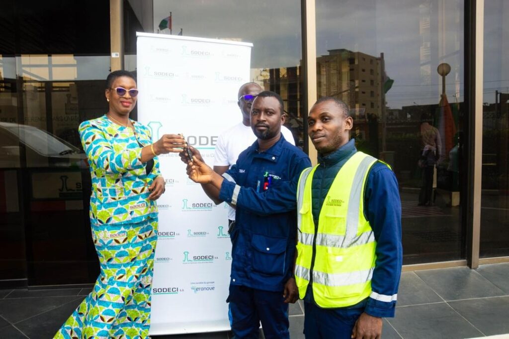 La SODECI commande des véhicules Kpandji made in Côte d'Ivoire © Crédit photo DR