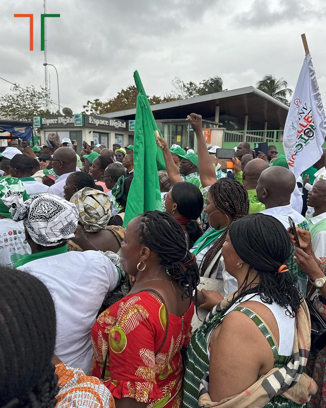 Dépôt de candidature Tidjane Thiam à la CEI © Crédit photo DR