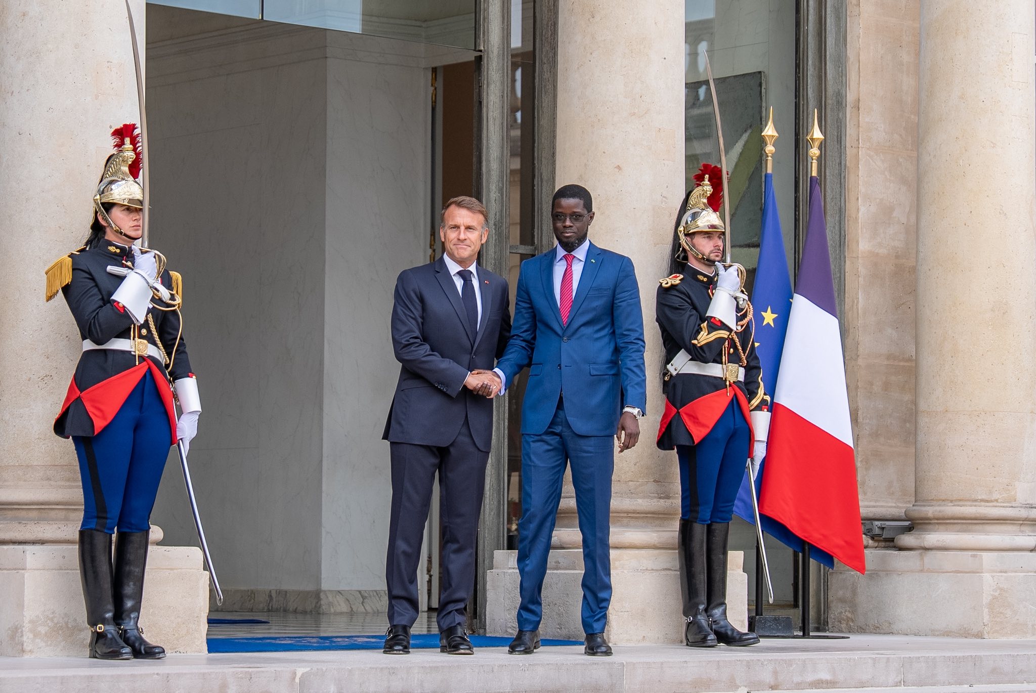 Emmanuel Macron et Bassirou Diomaye Faye affichent leur rapprochement © Crédit photo DR