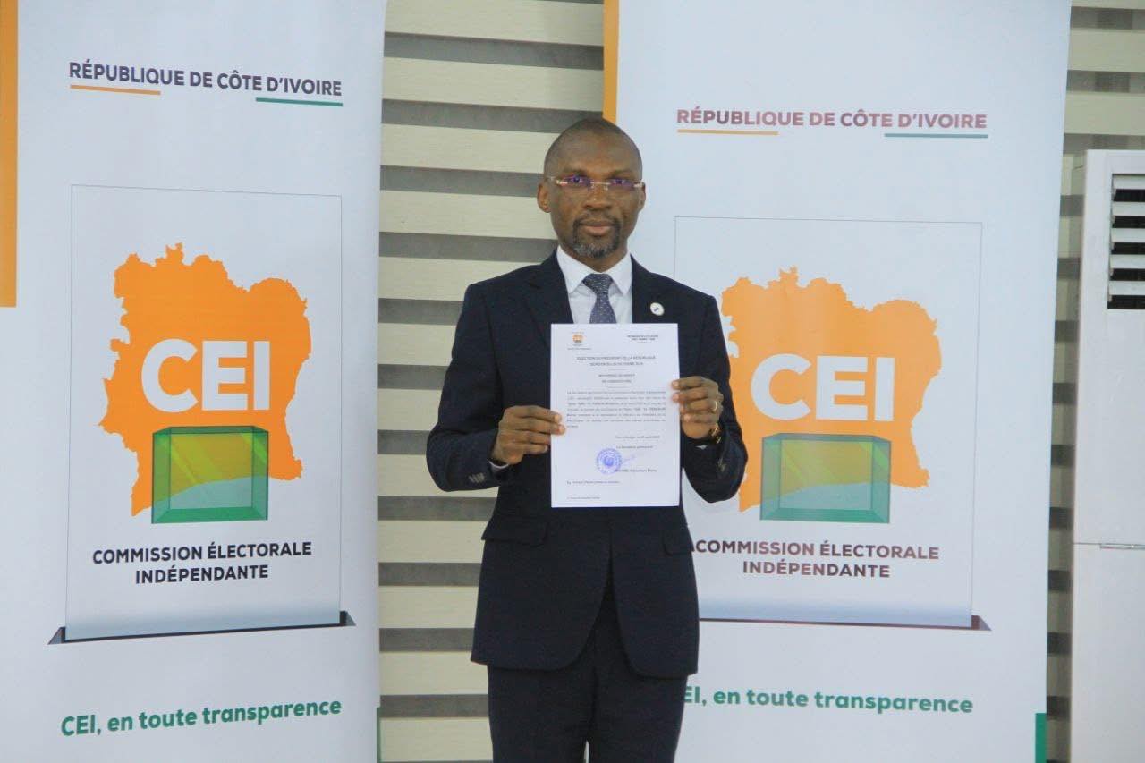 Kévin Fiéni, candidat à la présidentielle 2025 en Côte d’Ivoire, dépose plainte pour diffamation © Crédit photo DR