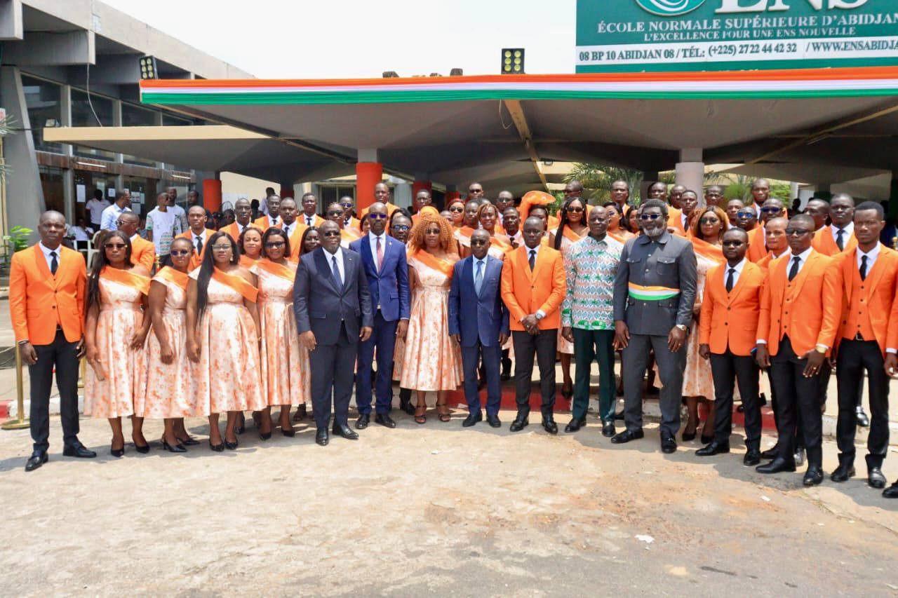 L'École Normale Supérieure (ENS) célèbre le baptême de sa 59ᵉ promotion © Crédit photo DR