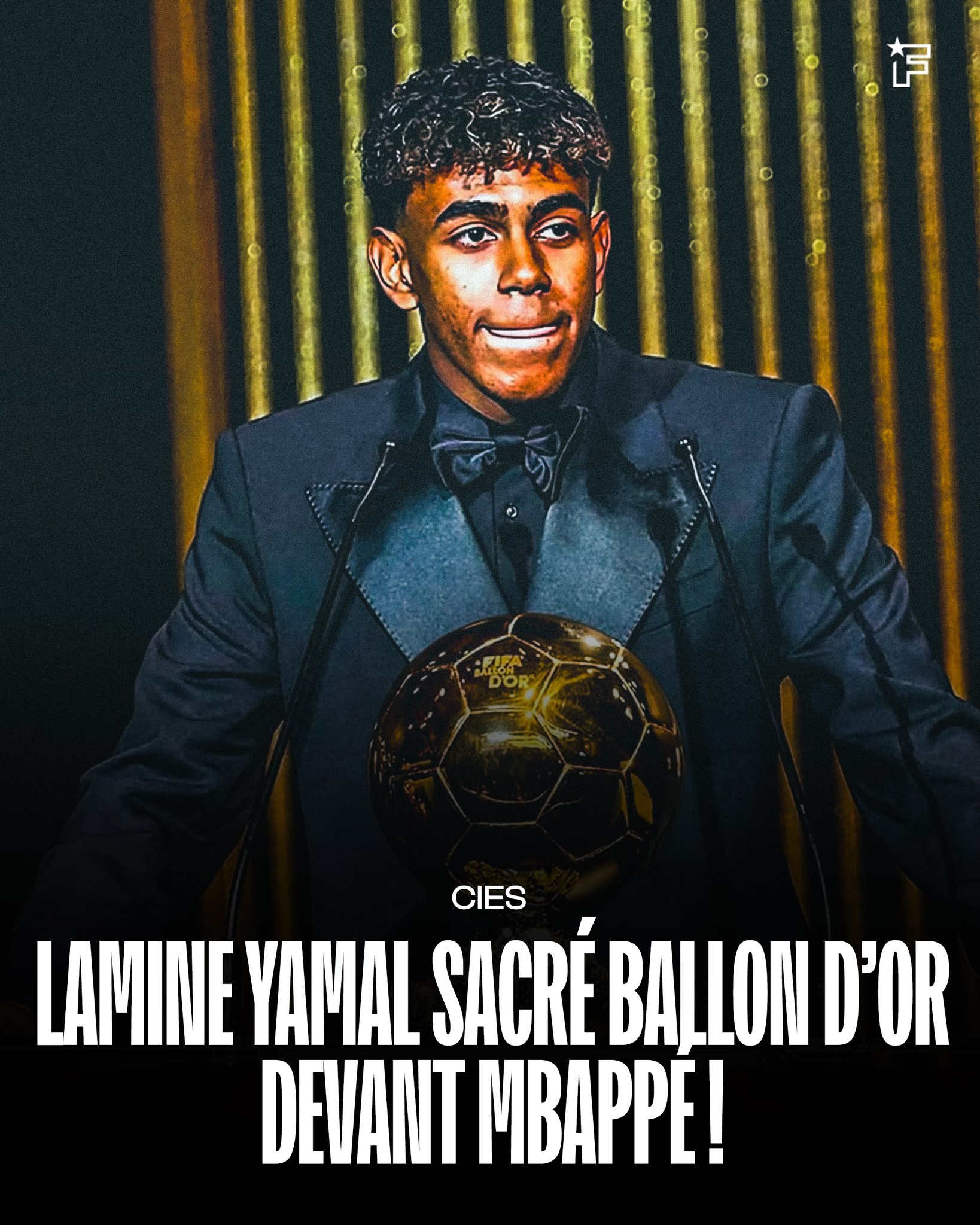Lamine Yamal sacré Ballon d’Or 2025 devant… Mbappé et... Dembélé