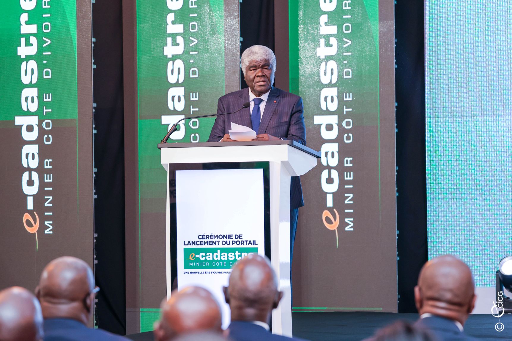 E-cadastre minier en Côte d’Ivoire lancé © Crédit photo DR