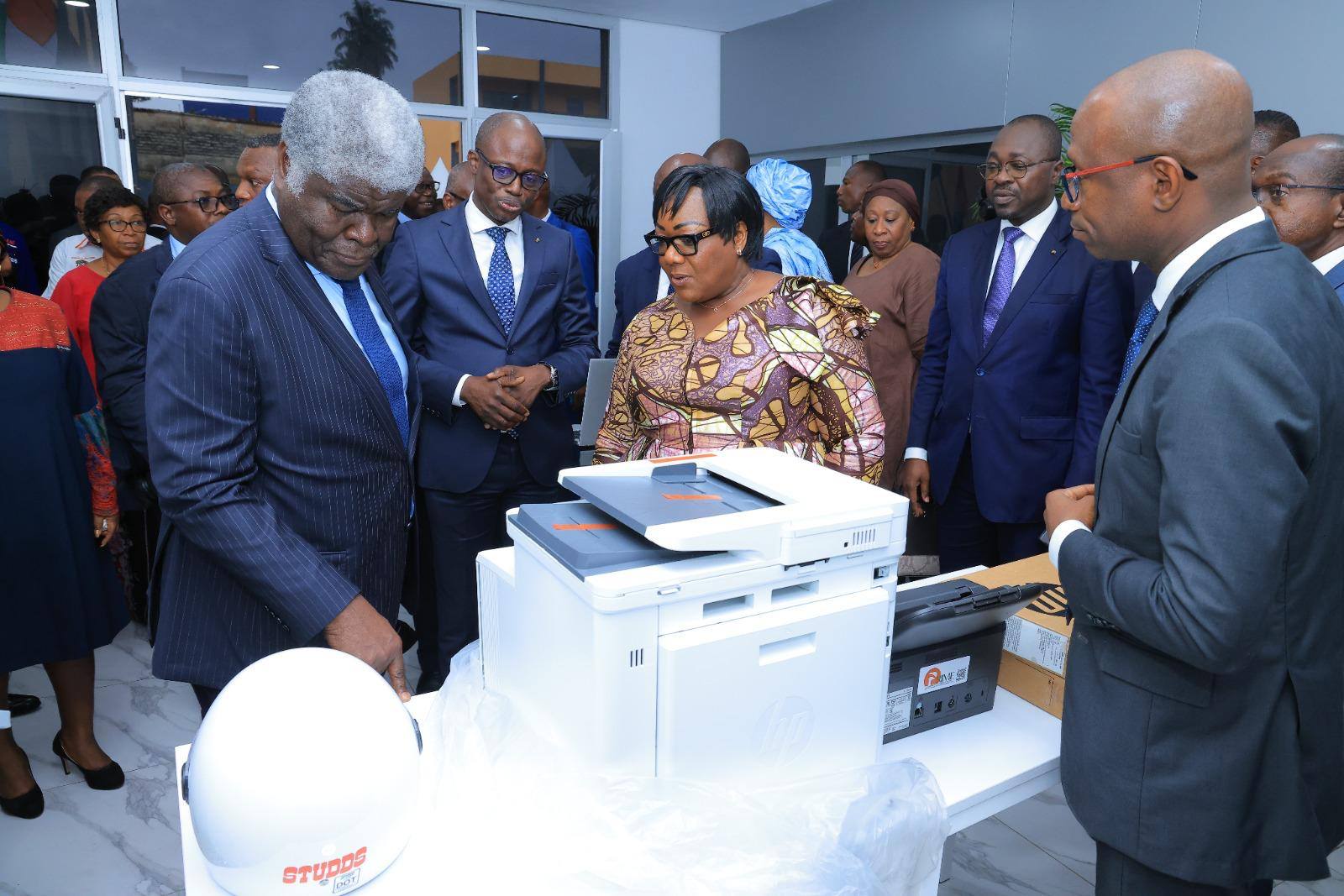 Inauguration du centre de perfectionnement des fonctionnaires à Adjamé © Crédit photo DR