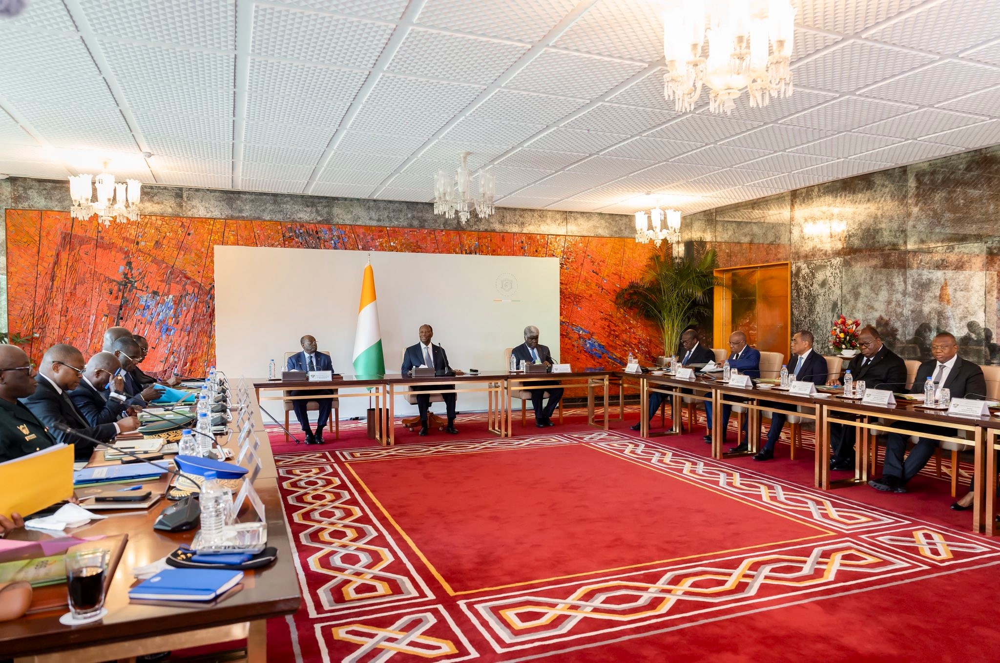 Le Conseil National de Sécurité (CNS) interdit les manifestations contre les décisions du Conseil Constitutionnel en Côte d'Ivoire © Crédit photo DR