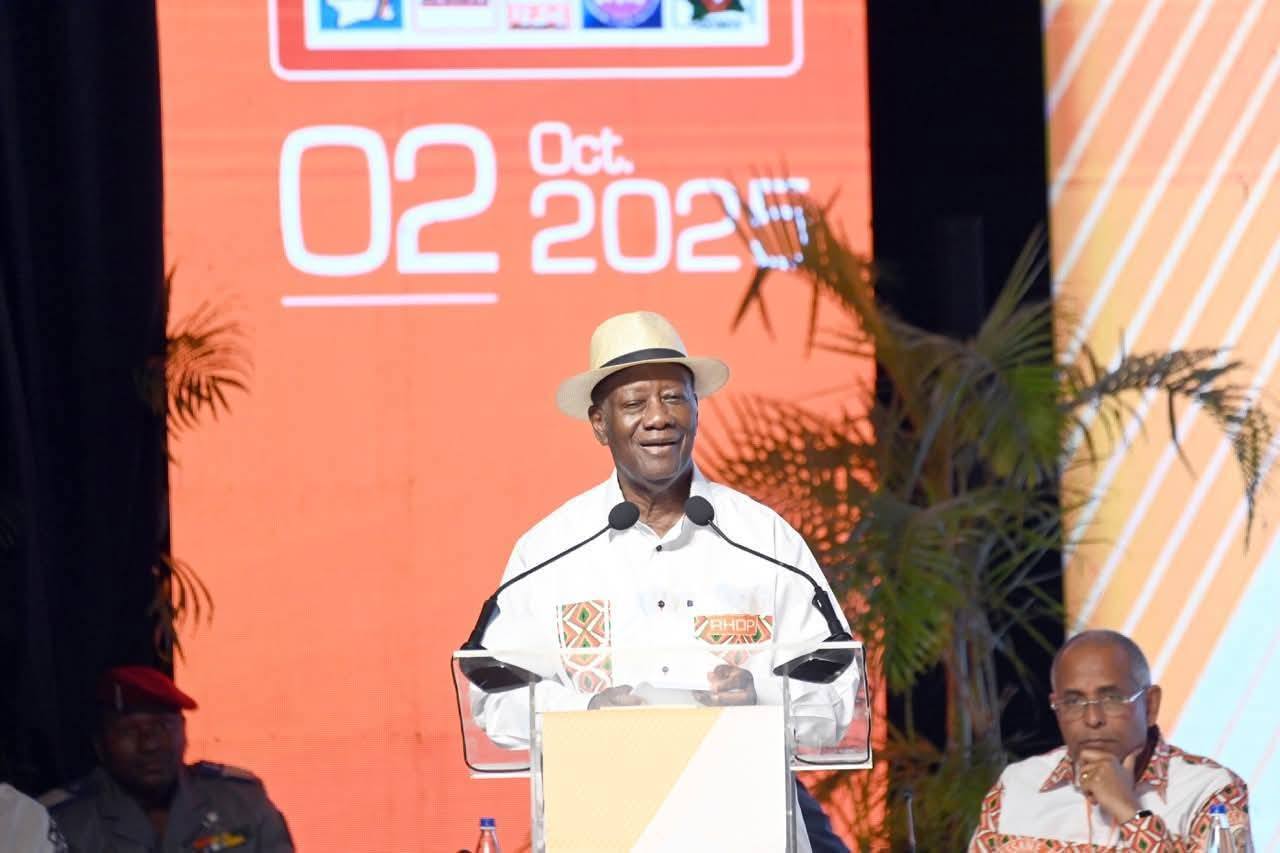 Ouattara lance sa campagne présidentielle 2025 à Daloa le 11 octobre © Crédit photo DR
