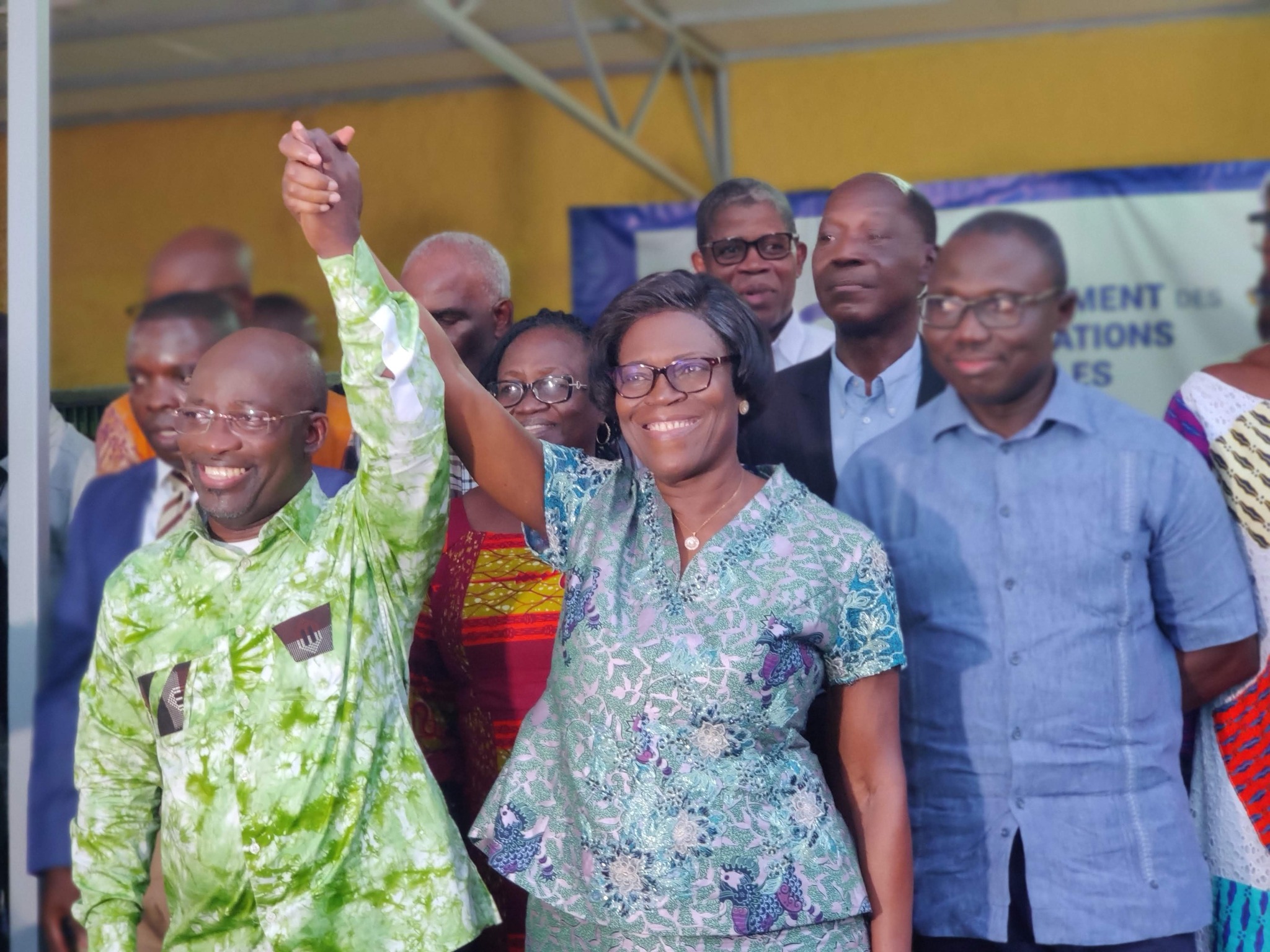 Simone Gbagbo accepte la campagne de Blé Goudé pour la présidentielle 2025 © Crédit photo DR