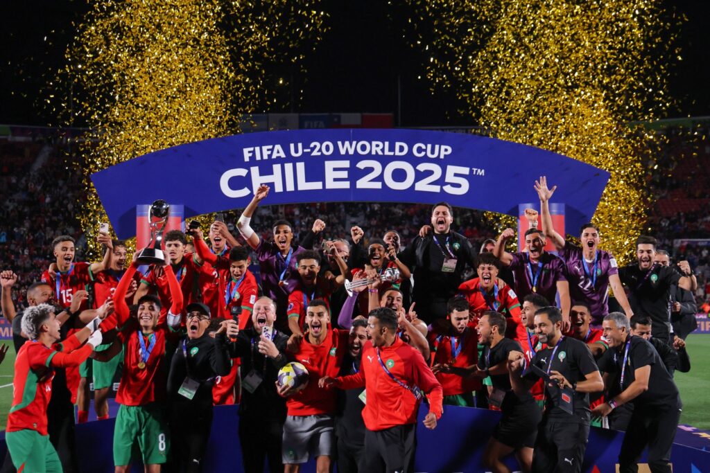 Le Maroc champion du monde U20 © Crédit photo DR