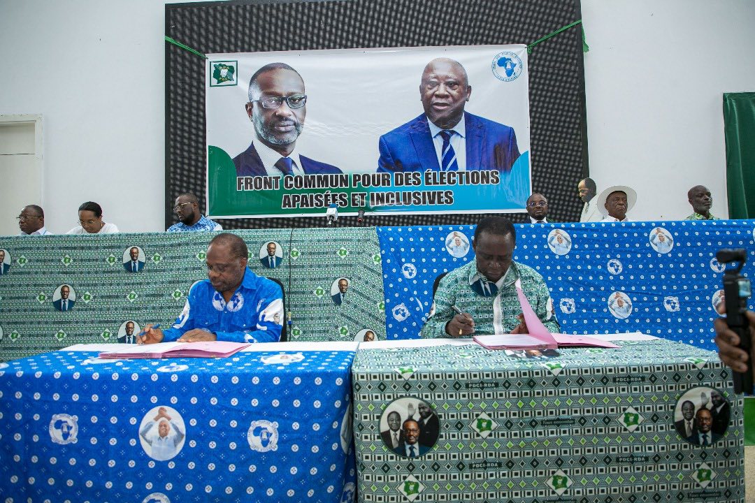 Le Front Commun PPA-CI PDCI conteste la réélection d'Alassane Ouattara et dénonce des violences meurtrières © Crédit photo DR
