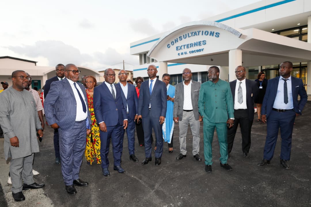 Le CHU de Cocody rouvre son service des consultations externes après deux ans de travaux © Crédit photo DR