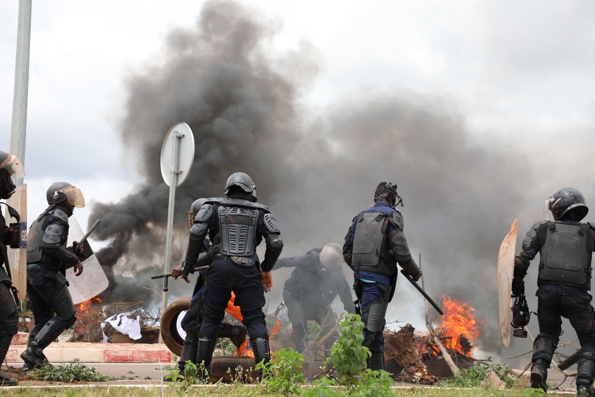 Les Forces armées ivoiriennes organisent un exercice de simulation le 28 novembre à Grand-Bassam © Crédit photo DR
