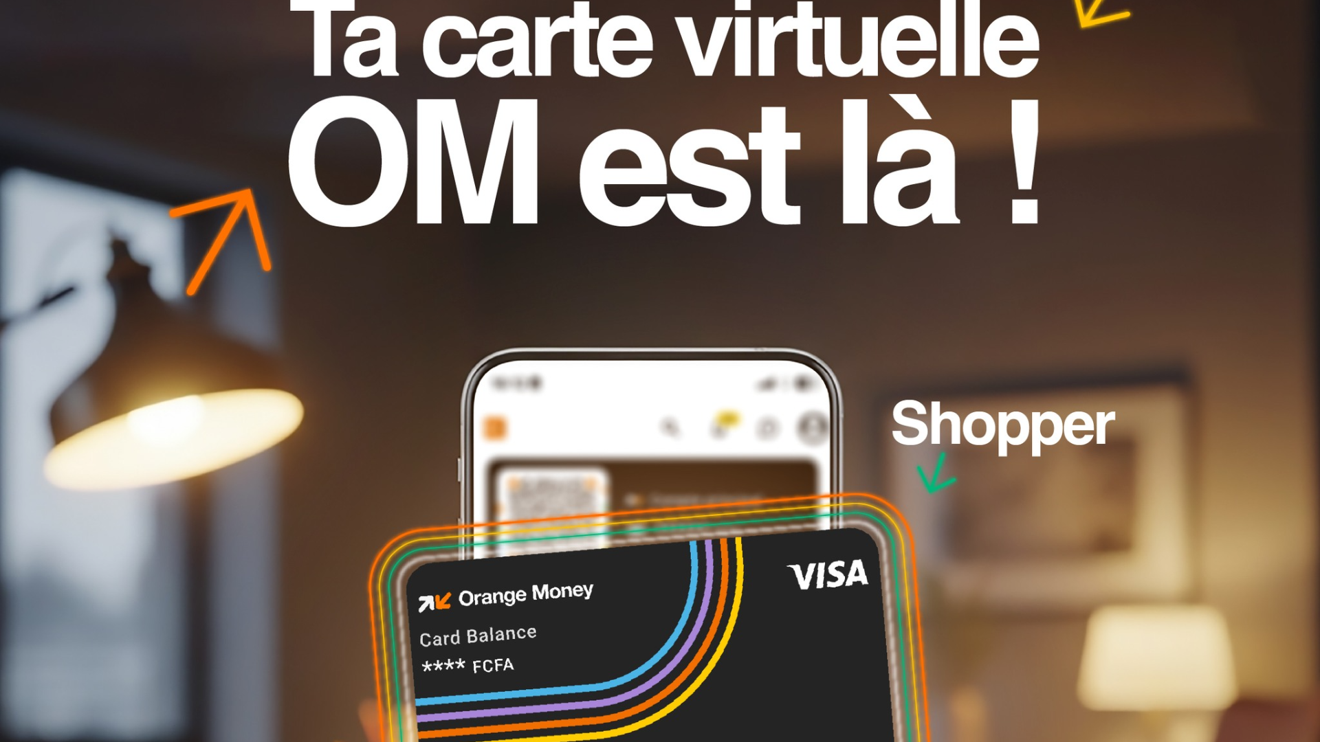 Orange Côte d'Ivoire lance sa carte virtuelle VISA OM © Crédit photo DR