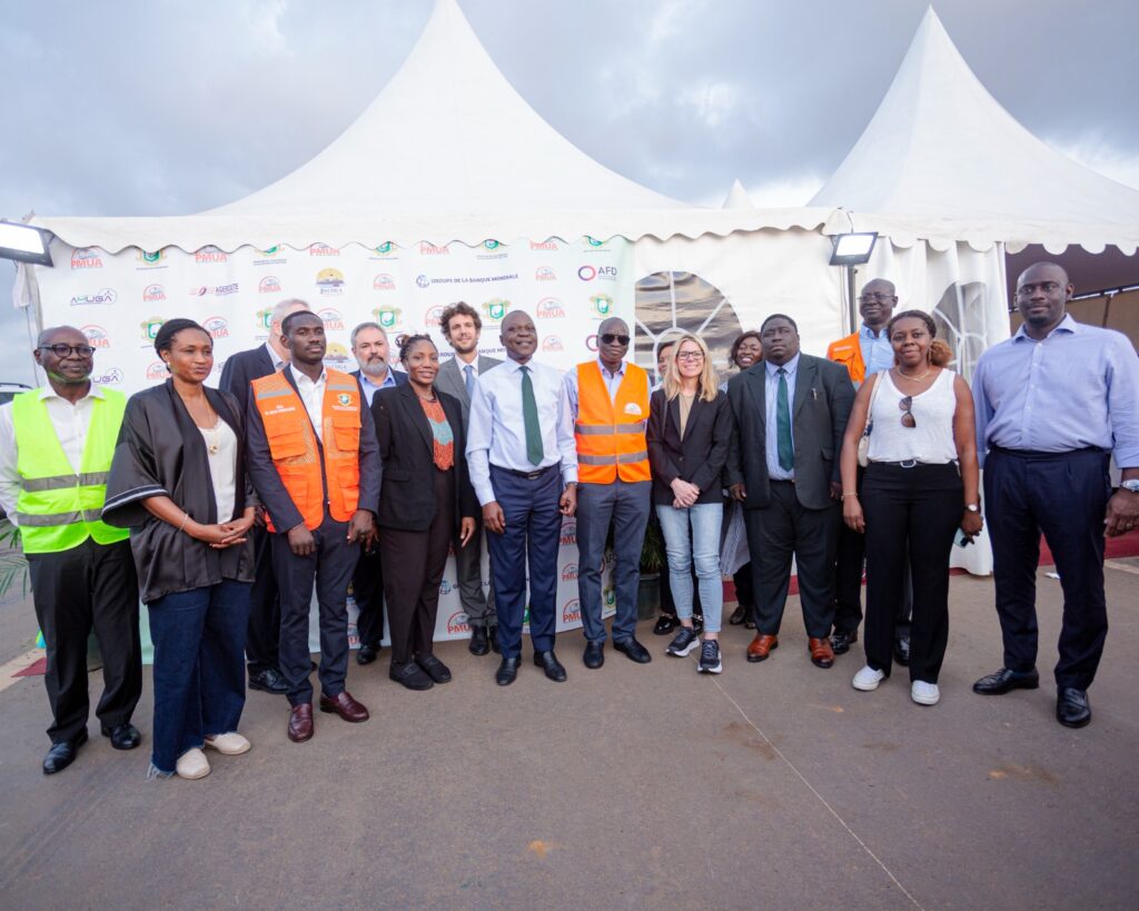 Le BRT (Bus Rapid Transit) d'Abidjan sous l'œil de la Banque mondiale © Crédit photo DR