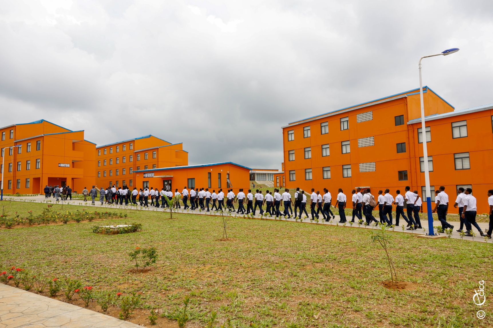 Le lycée technique d'Ebimpé ouvre ses portes  © Crédit photo DR