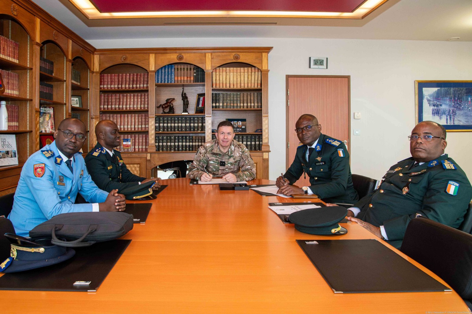 Armées ivoirienne et française : Un accord de jumelage signé © Crédit photo DR