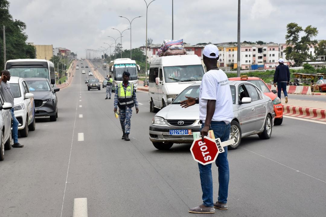 Le Ministère ivoirien des Transports déploie ses équipes dans les gares et sur les axes routiers d'Abidjan © Crédit photo DR
