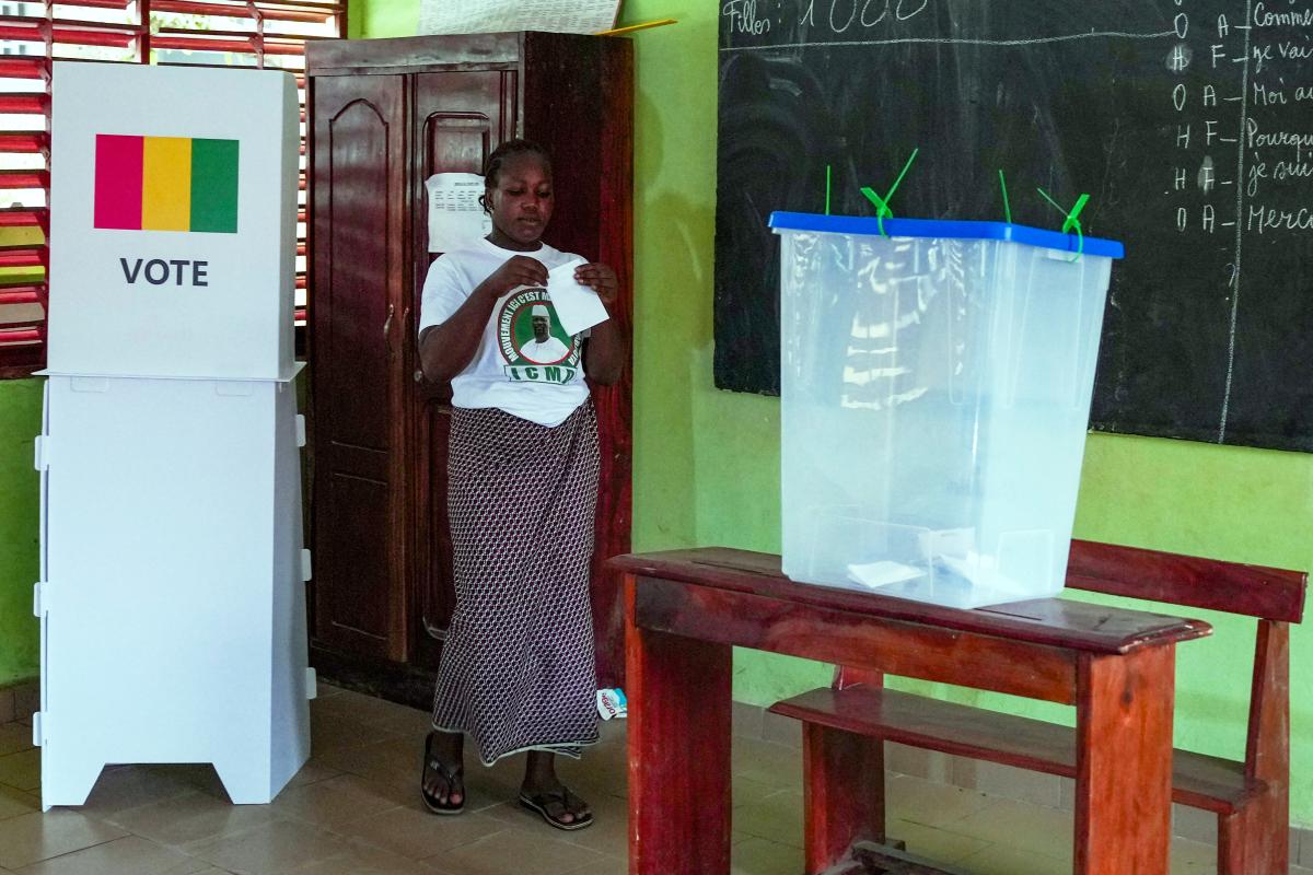 Guinée, les résultats de la présidentielle 2025 annoncés dans 48 heures © Crédit photo DR