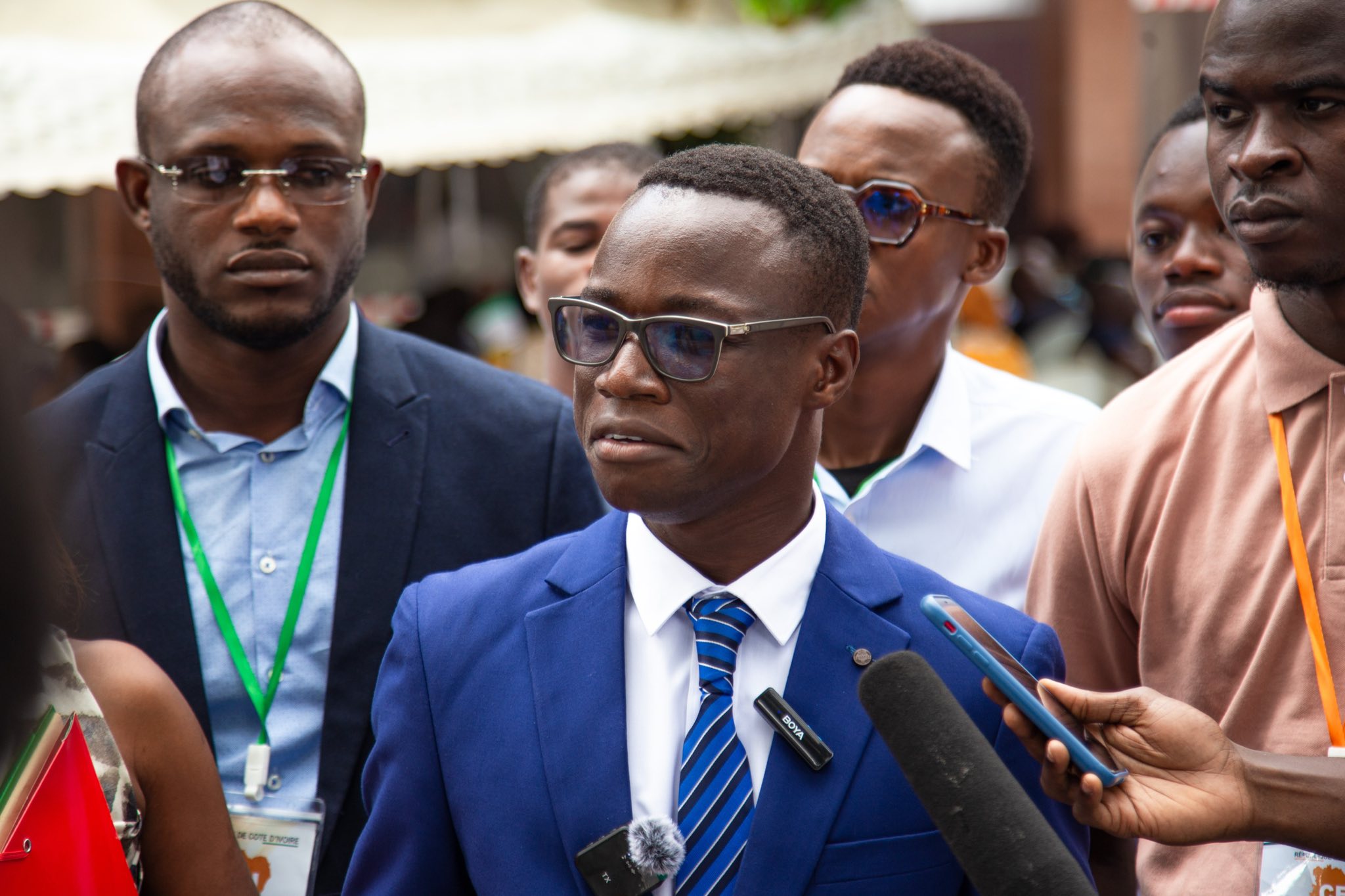 Jean-François Kouassi présenté au Parquet ce lundi © Crédit photo DR