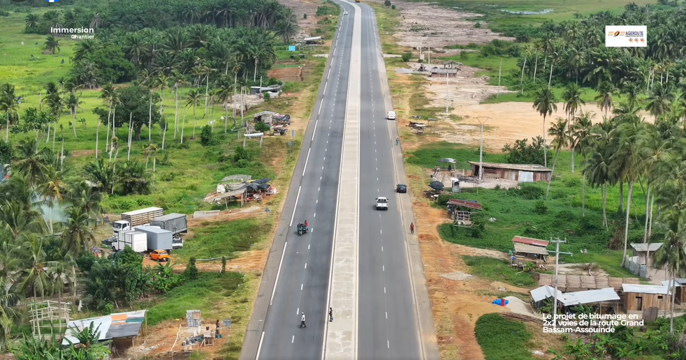 Le gouvernement ivoirien lance la construction de 1 241 km de nouvelles routes © Crédit photo DR
