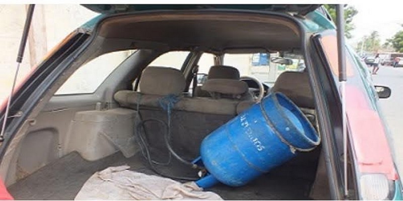 Sinfra interdit le gaz butane dans les taxis © Crédit photo DR