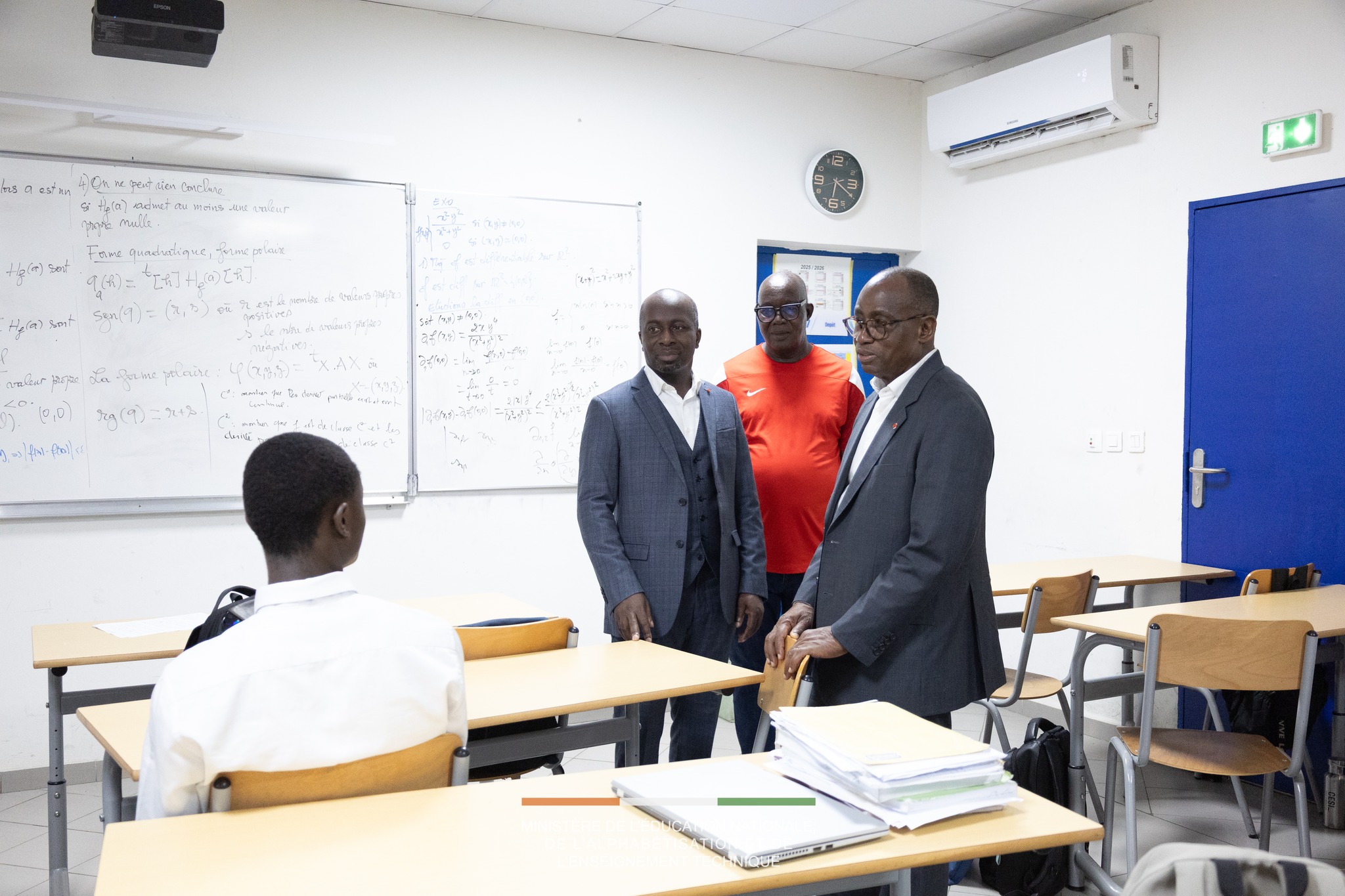 Lycée Technique d'Abidjan, l'élite des Bac E, F1 à F7 en marche © Crédit photo DR